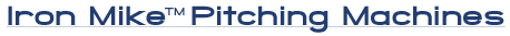 Softball Pitching Machines